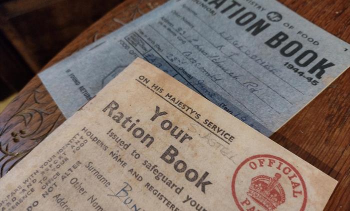 WWII ration books